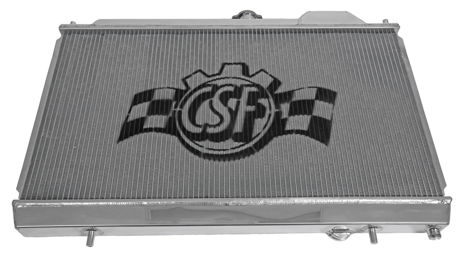 CSF Radiator for Evo 7/8/9 High-Performance All-Aluminum 2-Row Core B-Tube - Image 4