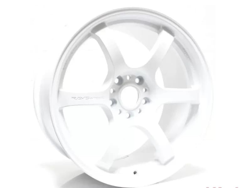 Gram Lights 57DR 18x9.5 +38 5x114.3 Ceramic Pearl Wheel - Image 2