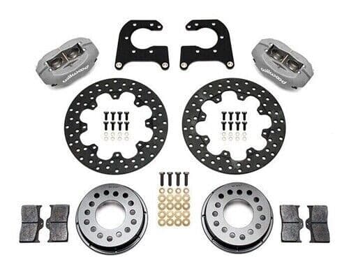 Wilwood Dynalite 4-Piston Rear Drag Brake Kit for Muscle Car Axles - Image 2