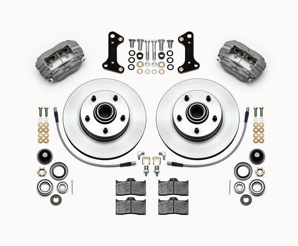 Wilwood Classic Series Front Disc Brake Kit for 1964-74 GM A-Body 4-Piston - Image 2