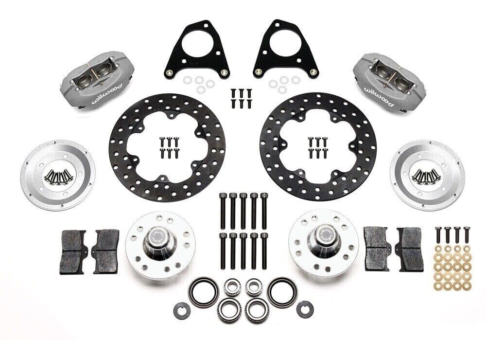 Wilwood Dynalite FDL 4-Piston Front Drag Brake Kit for Muscle Cars - Image 4