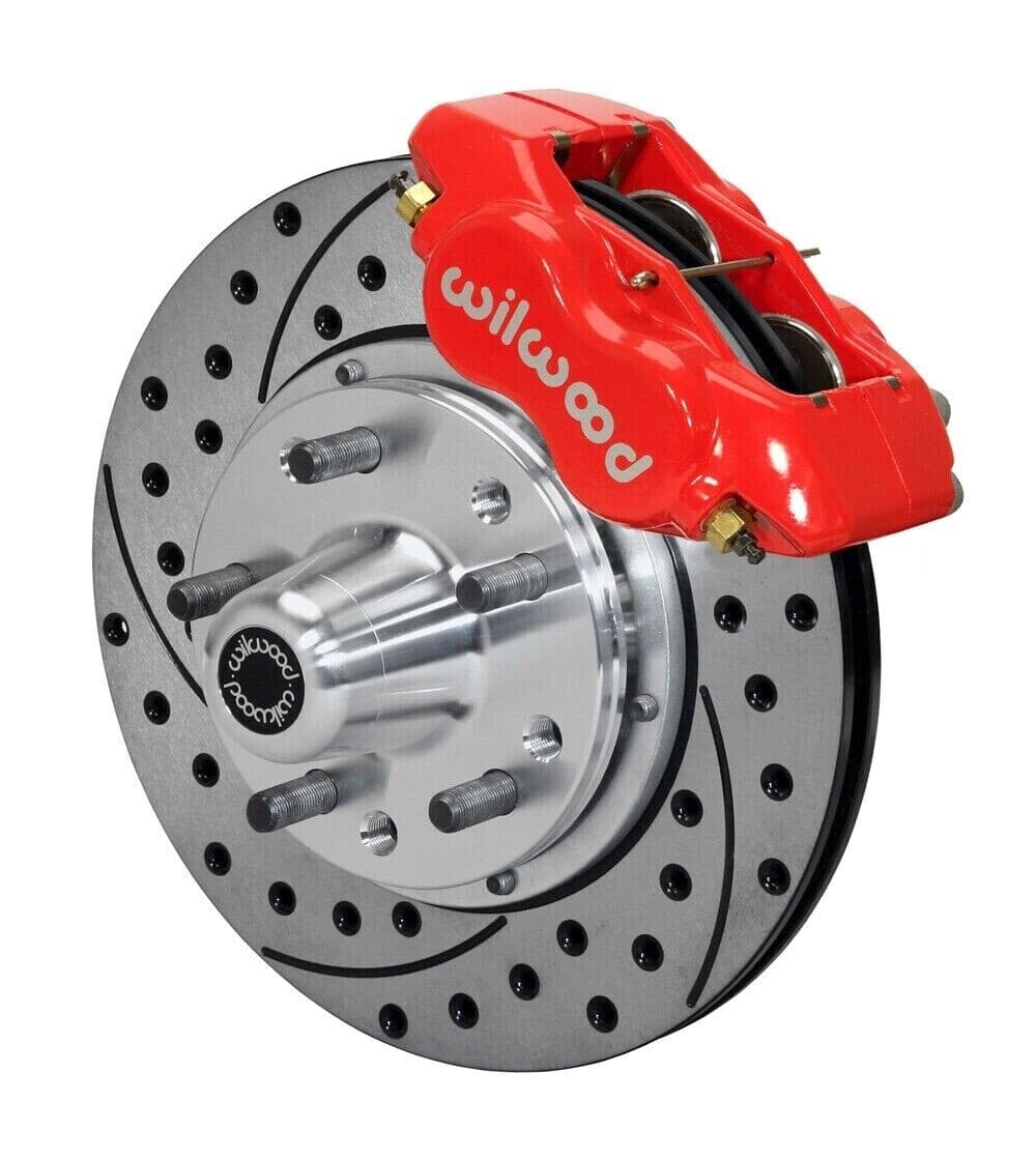 Wilwood Dynalite 4-Piston Front Hub Brake Kit for American Muscle Cars - Image 3