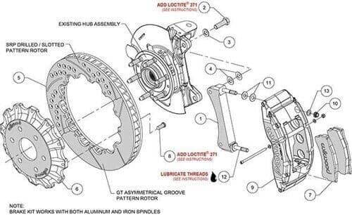 Wilwood TC6R 6-Piston Brake Kit for Trucks & SUVs with 16" Rotors - Image 4