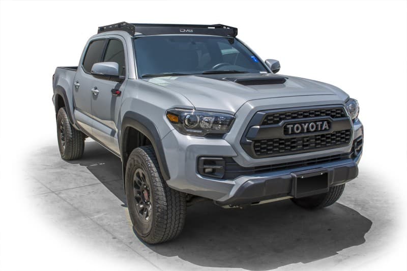 DV8 Offroad Roof Rack for Toyota Tacoma Lightweight Aluminum 45" Light Mount - Image 7