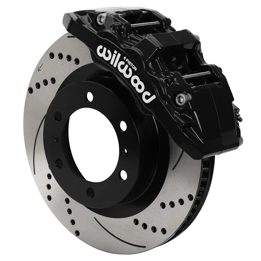 Wilwood Aero6-DM Front Brake Kit for 15-21 Toyota 4Runner Slotted - Image 2