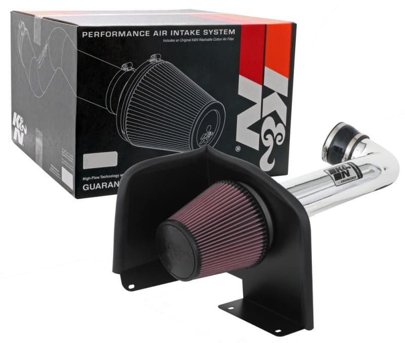 K&N Engineering Cold Air Intake for Chevy C6 with Mandrel-Bent Aluminum Tube - Image 5