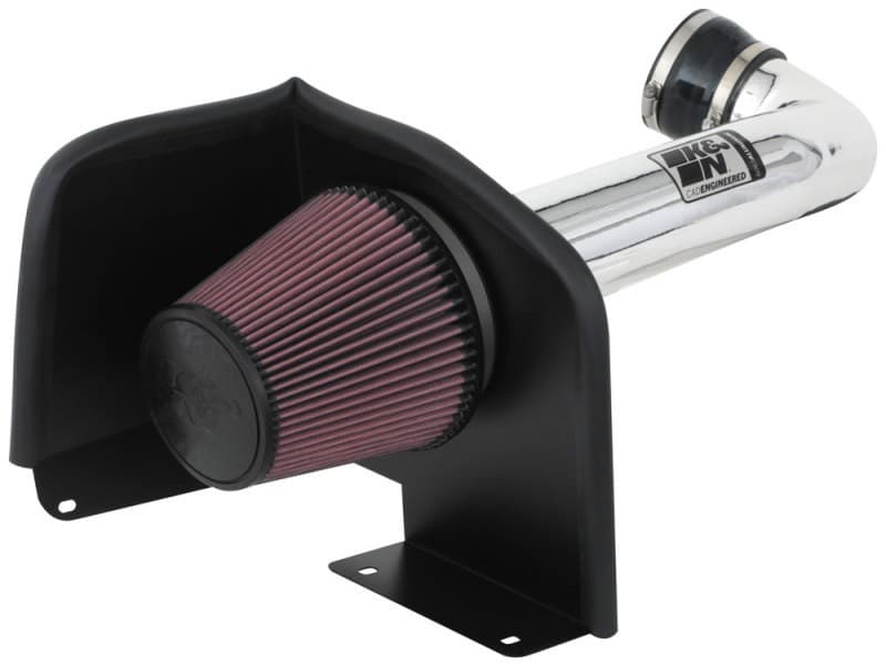 K&N Engineering Cold Air Intake for Chevy C6 with Mandrel-Bent Aluminum Tube - Image 2