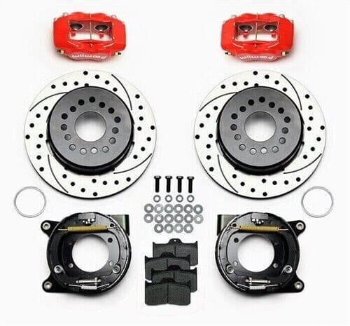 Wilwood Dynalite Rear Disc Brake Kit for Muscle Cars 4-Piston 12.19" Rotor - Image 2