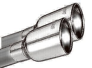 Borla Axle Back Exhaust for Multiple Vehicles Polyphonic Harmonizer Stainless... - Image 3