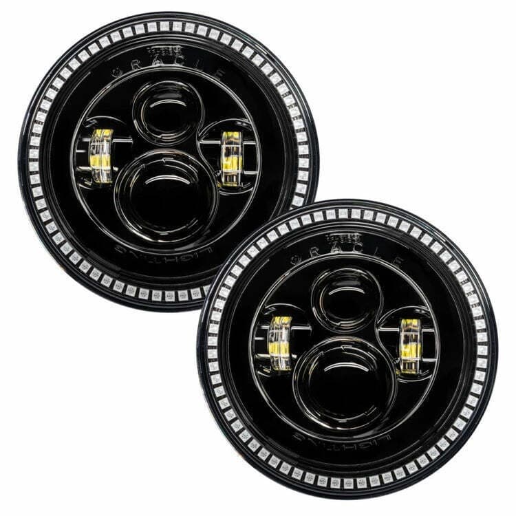 ORACLE Lighting 7" LED Headlight Assemblies for Jeep Wrangler & Off-Road Vehi... - Image 9