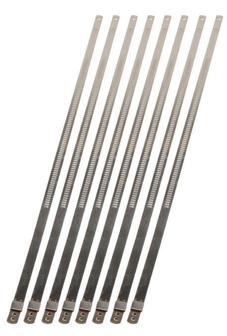 DEI Stainless-Steel Positive Locking Ties High Heat Resistant Secure Wrap Fas... - Image 4