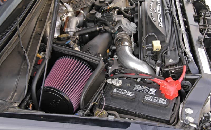 K&N Engineering 57 FIPK Air Intake for Chevy C6 HDPE Tube High-Flow Filter - Image 2