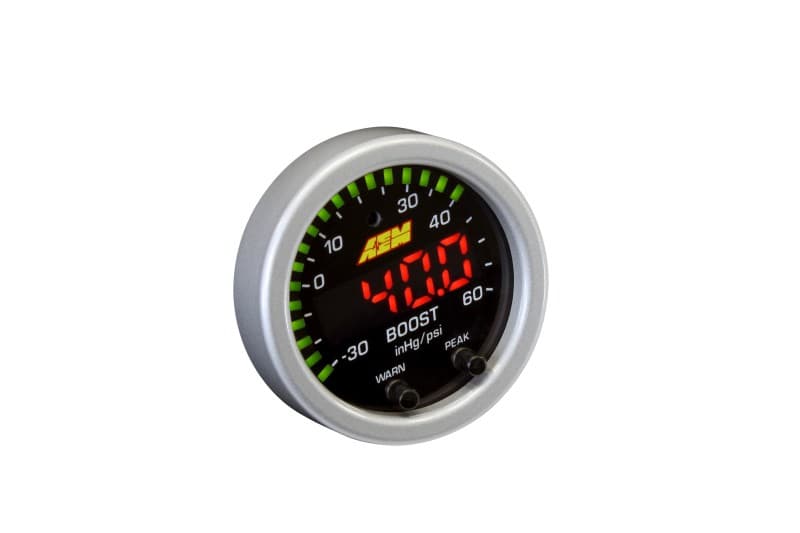 AEM X-Series Digital Gauge with AEMnet CAN-Bus and Programmable LED Display - Image 3