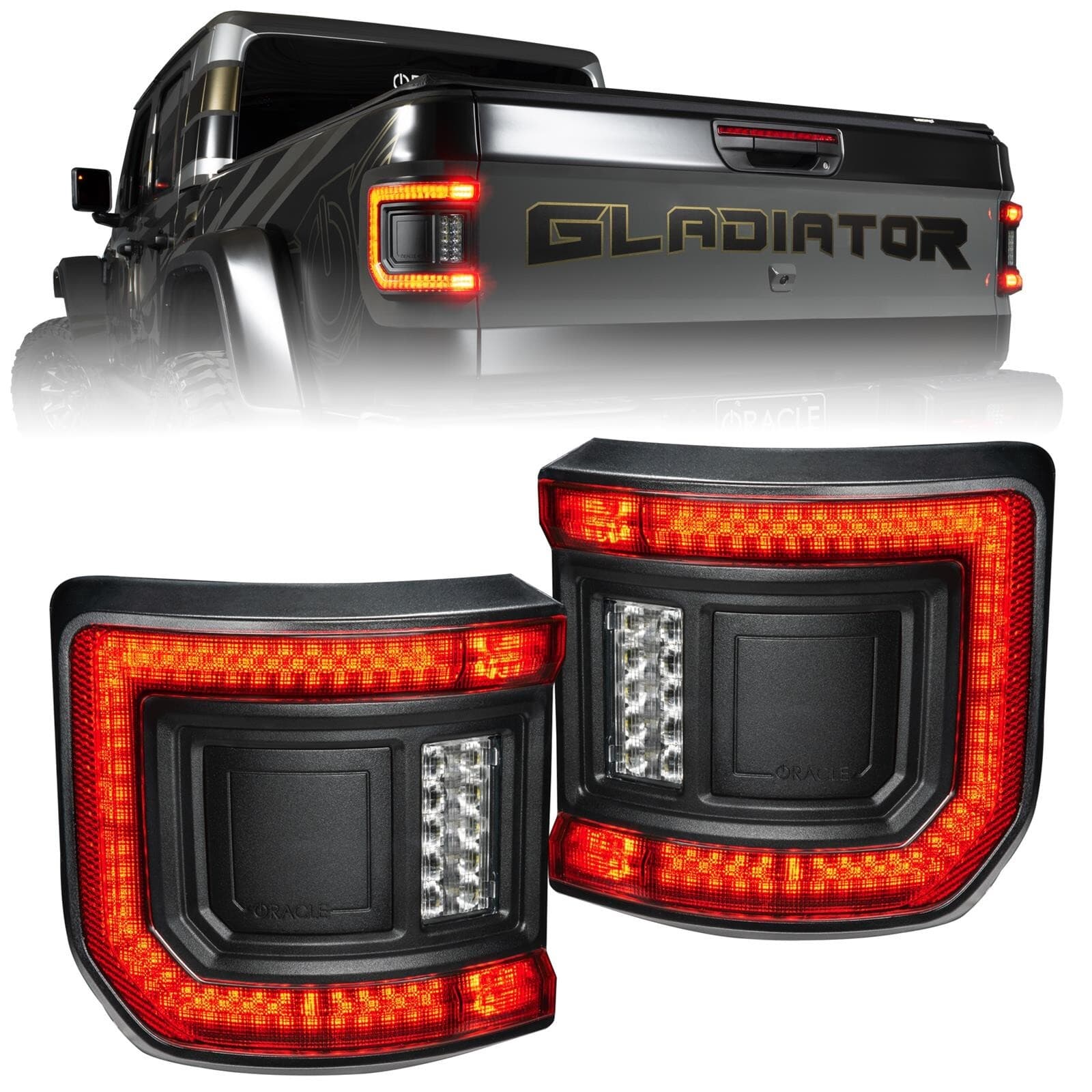 ORACLE Lighting Tail Light Assemblies for Jeep Gladiator JT Flush Low-Profile... - Image 5