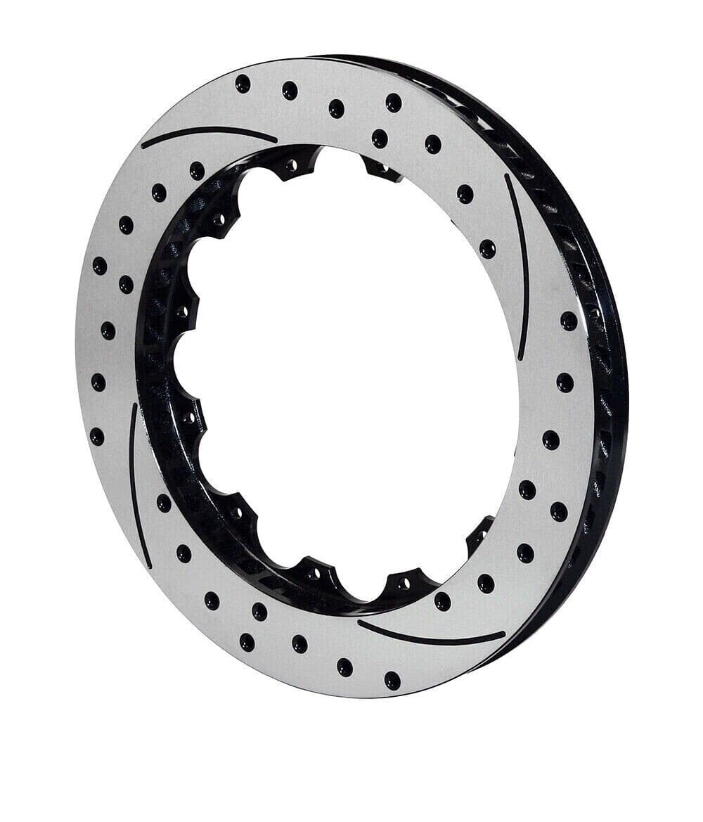 Wilwood SRP Drilled Performance Rotors 355mm Cross Drilled & Slotted - Image 2