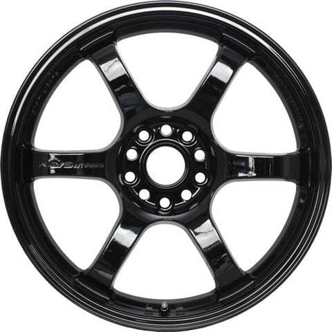 Gram Lights 57DR Wheel 15x8 +35mm 4x100 Gloss Black - Image 2