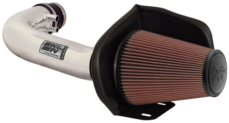 K&N Engineering Cold Air Intake for Chevy C6 Mandrel-Bent Aluminum Tube - Image 4