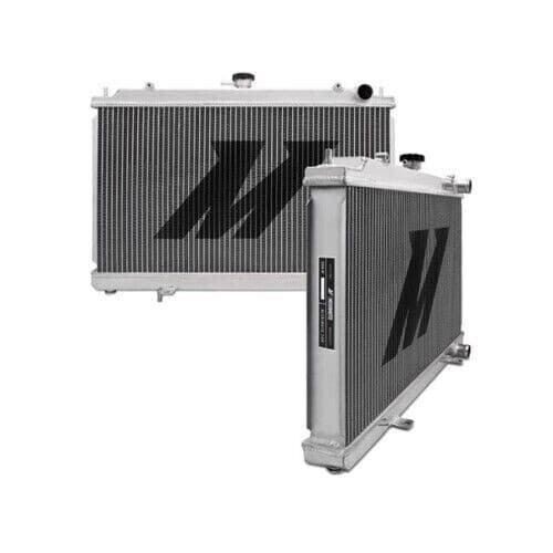 Mishimoto Aluminum Radiator for Nissan 240SX Dual Core Lightweight Polished - Image 7