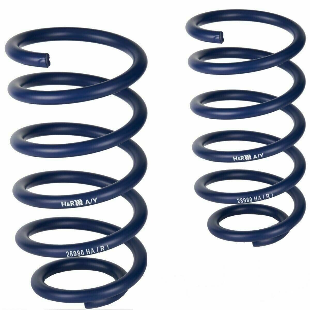 H&R Sport Springs for 2022+ Volkswagen Golf R MK8 - Approx. 1.0in Lowering - Image 2