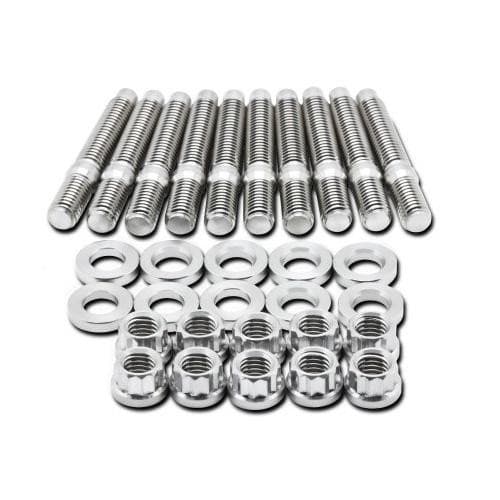 BLOX Racing Exhaust Manifold Stud Kit for M8 x 1.25mm 45mm 9-Piece SUS303 Sta... - Image 5