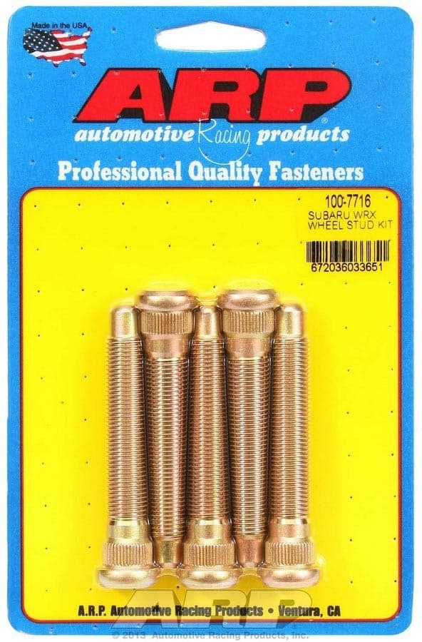 ARP Wheel Stud Kit for Subaru WRX/STi 5 Studs per Wheel - Image 3