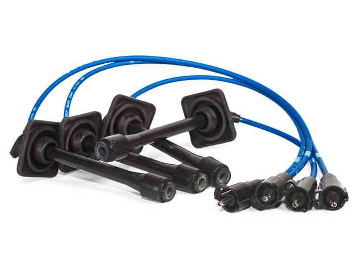 NGK Spark Plug Wire Set Ultra-Low Resistance High-Temp Silicone Jacket - Image 2