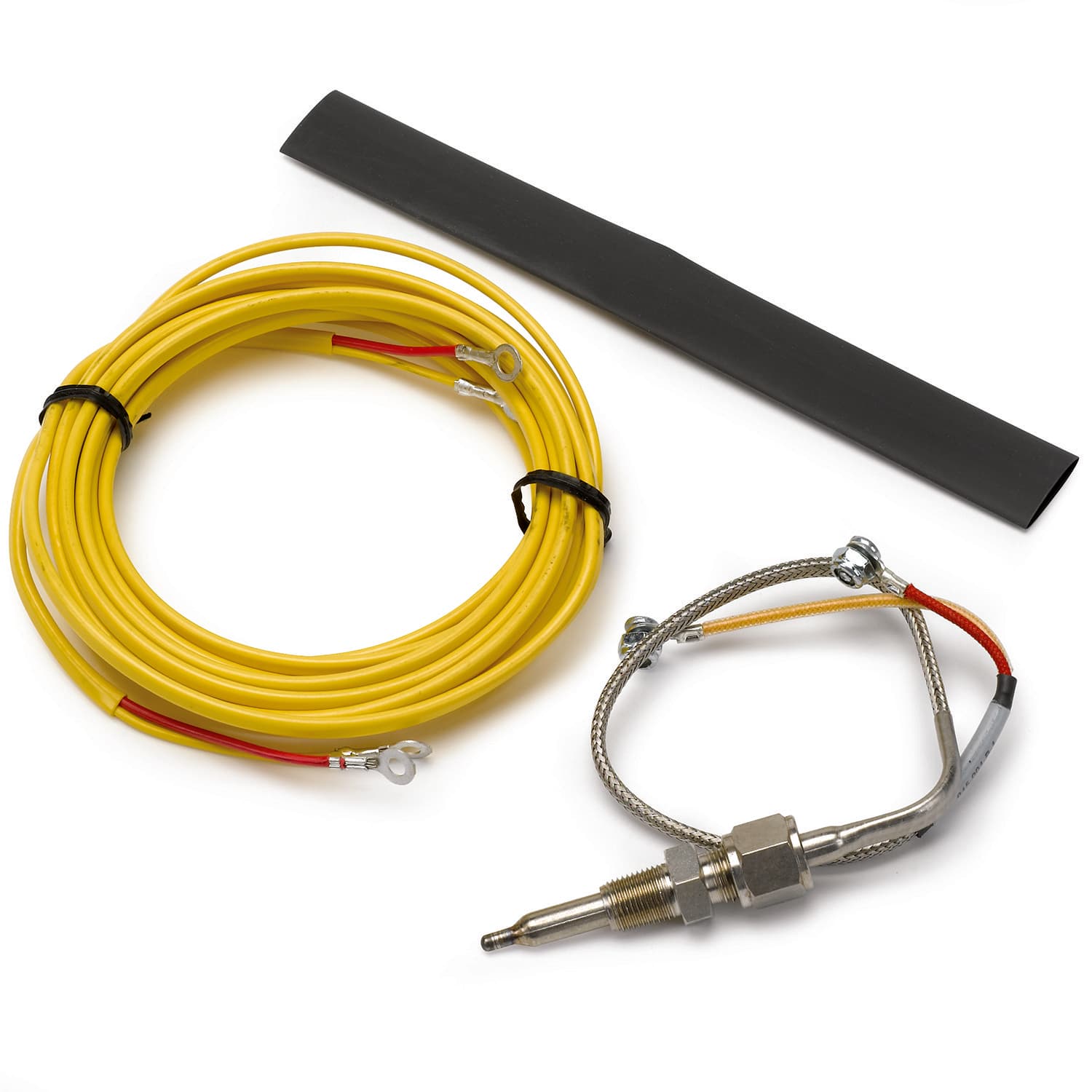 AutoMeter Thermocouple Kit Type K 1/4" Dia Closed Tip 10ft with Mounting Hard... - Image 2