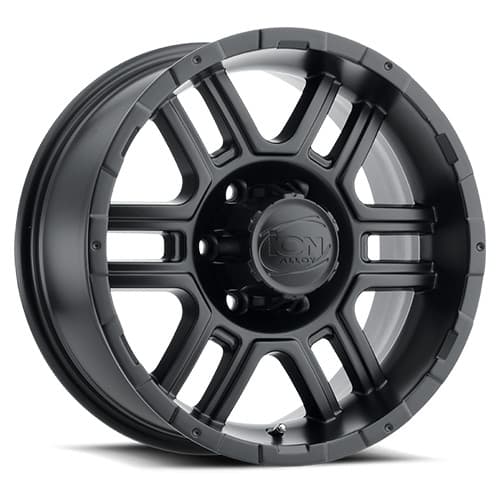 ION Wheels 179 Series 17x8 6x139.7 10mm Offset Matte Black Wheel - Image 4
