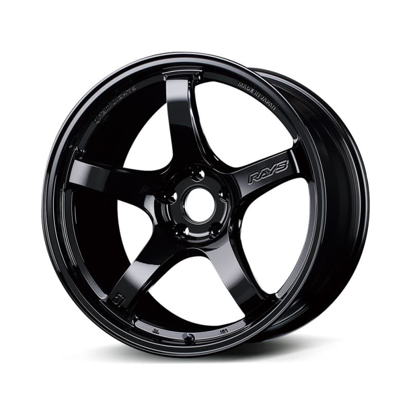 Gram Lights 57CR Wheel 18x9.5 +38 5x114.3 Gloss Black